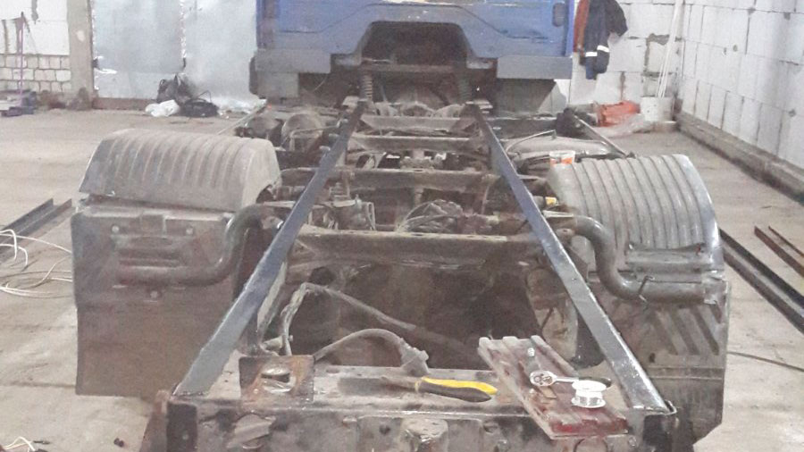 ремонт рамы грузовых автомобилей