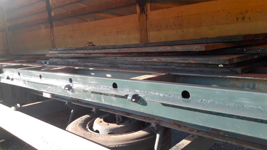 ремонт полуприцепа Krone