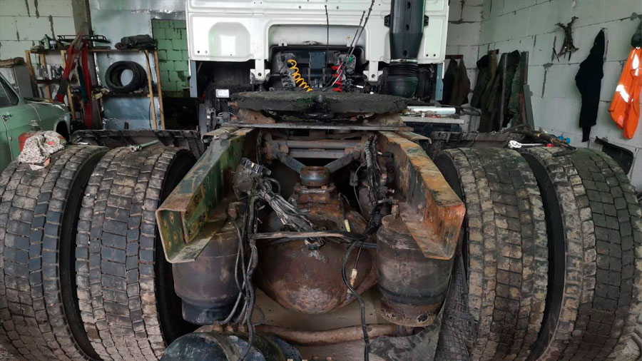 ремонт рамы DAF 105