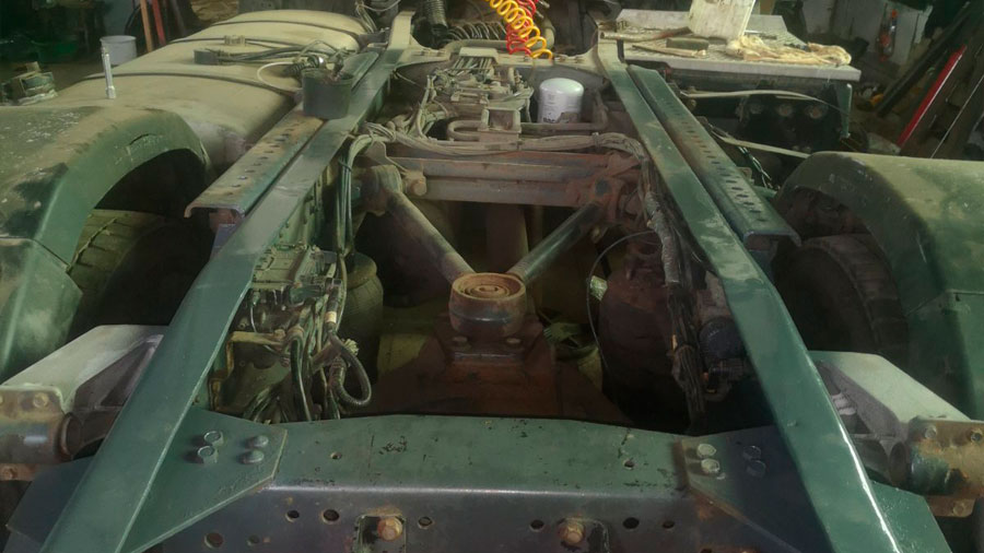 ремонт рамы DAF 105