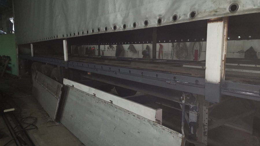 ремонт обвязки полуприцепа «Krone»