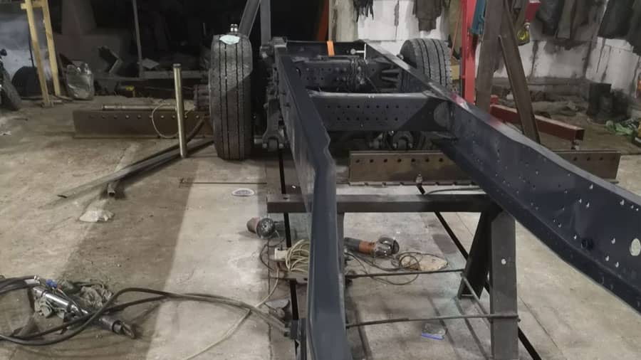 ремонт рамы грузовых автомобилей